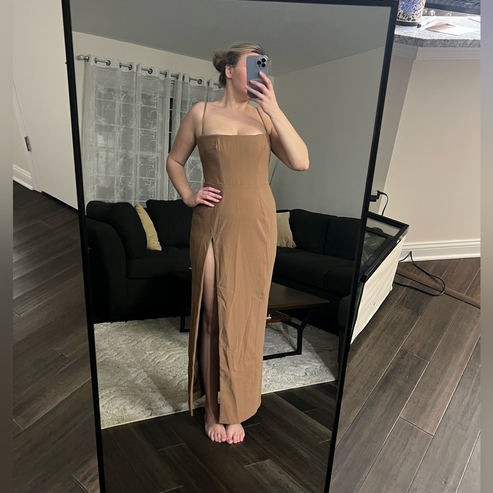 House of CB Jaida Corset Princess Stretch Crepe Body-Con Maxi Dress size L+ - Picture 7 of 10